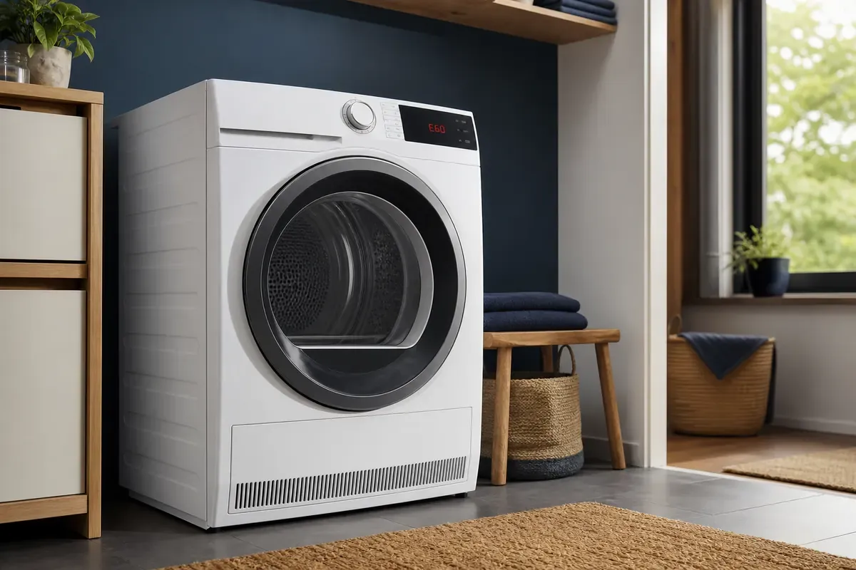 Redaktionelles Artikelbild zu AEG Trockner Fehler E60. Heizsystem sicher prüfen