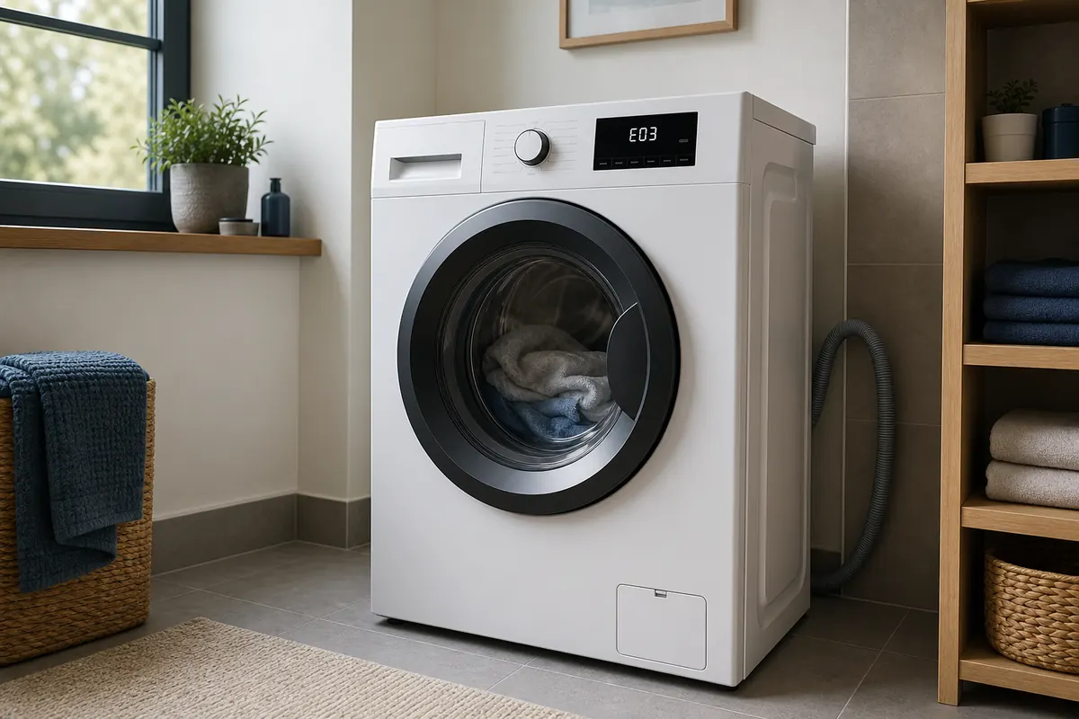 Redaktionelles Artikelbild zu Beko Waschmaschine pumpt nicht ab. Ablauf sicher prüfen