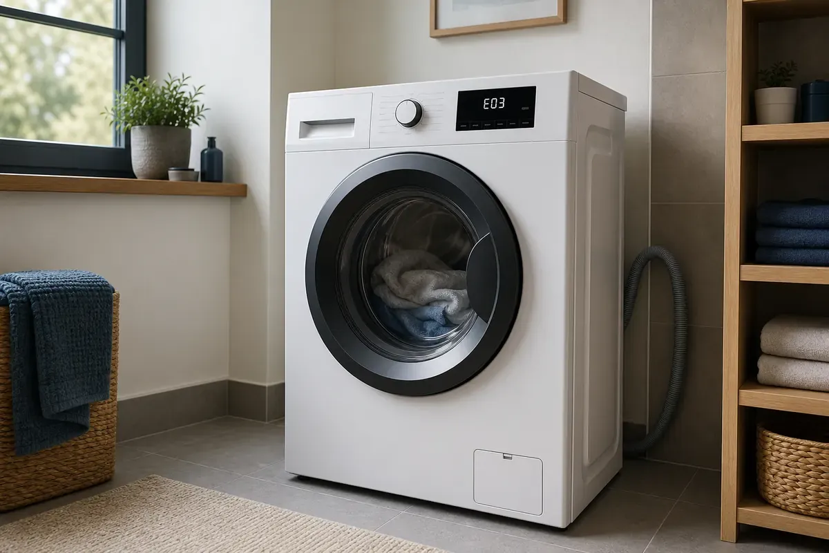 Redaktionelles Artikelbild zu Beko Waschmaschine pumpt nicht ab. Ablauf sicher prüfen
