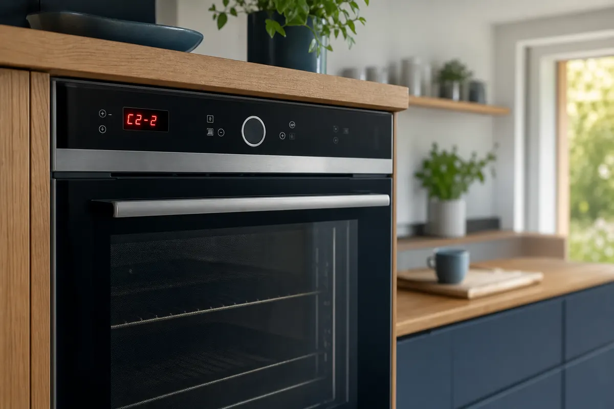 Redaktionelles Artikelbild zu Bosch Backofen C2-2. Meist eine Einstellung, kein Fehler