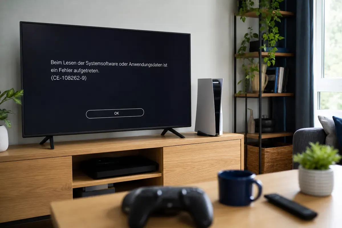 Redaktionelles Artikelbild zu PS5 Fehler CE-108262-9 ohne unnötigen Datenverlust lösen