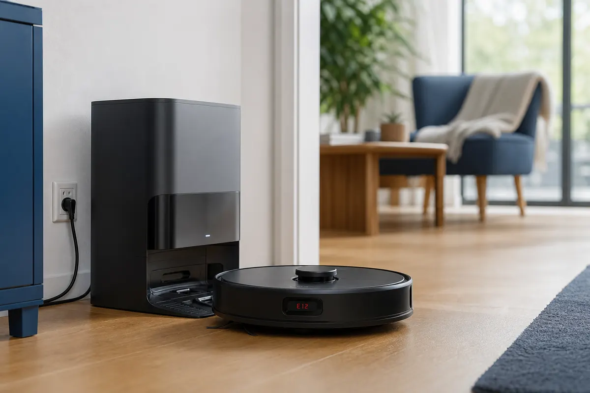 Redaktionelles Artikelbild zu Roborock Datenerfassungsfehler. App, WLAN und Roboter trennen