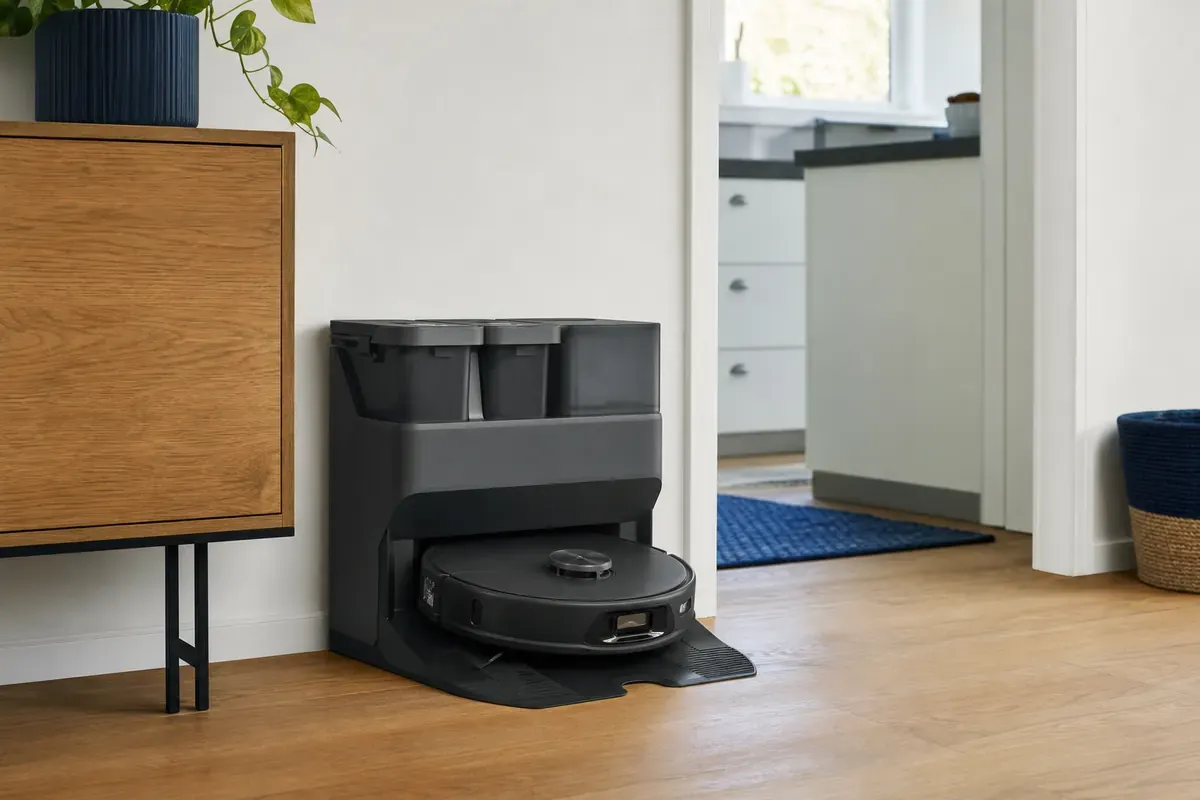 Redaktionelles Artikelbild zu Roborock entkalken. Erst das Wassersystem bestimmen