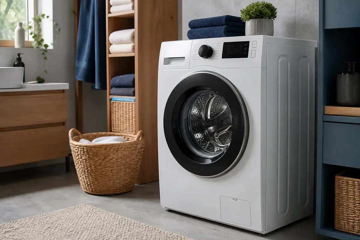 Redaktionelles Artikelbild zu Samsung Waschmaschine Trommelreinigung richtig starten