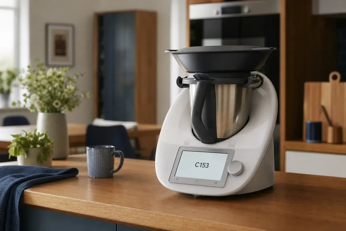 Redaktionelles Artikelbild zu Thermomix Fehler C153. Bedeutung und aktuelle Reparaturkosten